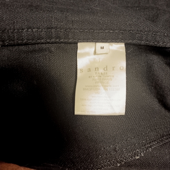 Sandro Paris Classic Trucker Style Jacket - Picture 6 of 6